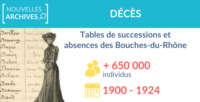 Tables de successions et absences des Bouches-du-Rhône (1900-1924) Tables de successions et absences des Bouches-du-Rhône (1900-1924)