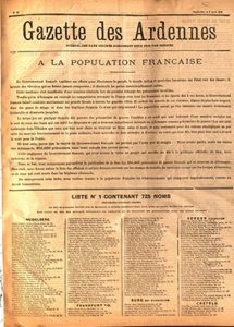 La gazette des Ardennes