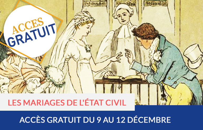 mariages de l'état civil