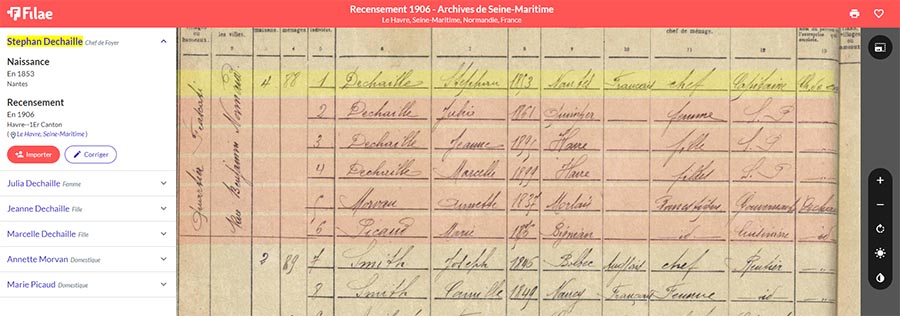 Nouveau : Recensements De Seine-Maritime De 1872 Et 1906 | Filae