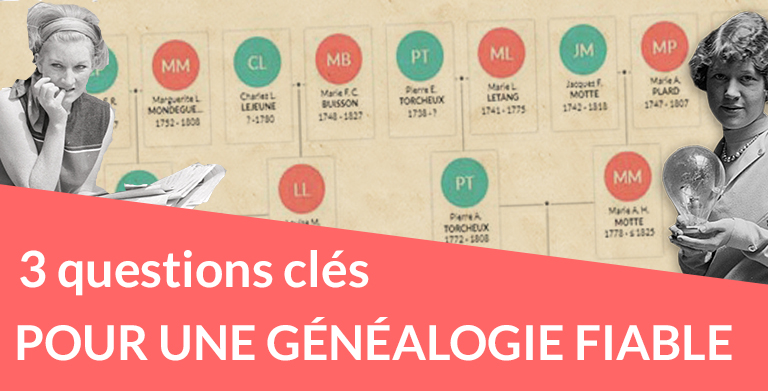 3 questions clés pour des recherches généalogiques réussies et fiables !