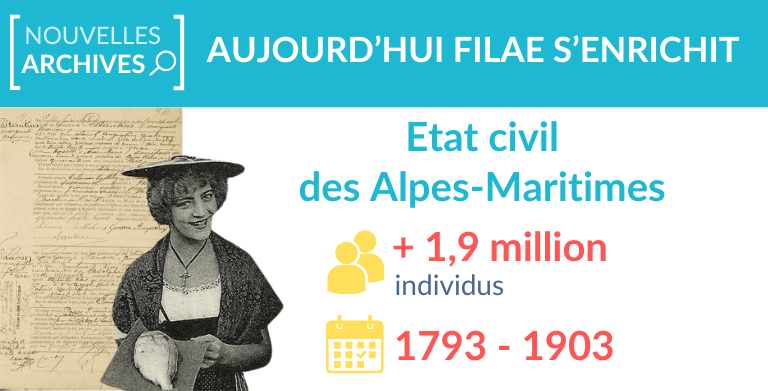 L’état civil des Alpes-Maritimes enrichi et complété L’état civil des Alpes-Maritimes enrichi et complété
