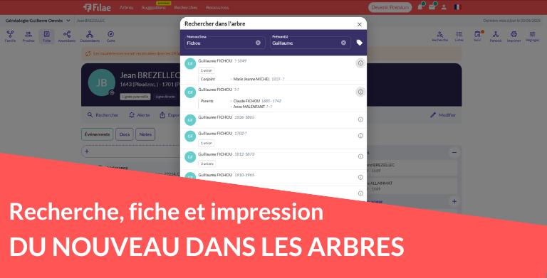 Du nouveau dans l’arbre : recherche, fiche et impression Du nouveau dans l’arbre : recherche, fiche et impression