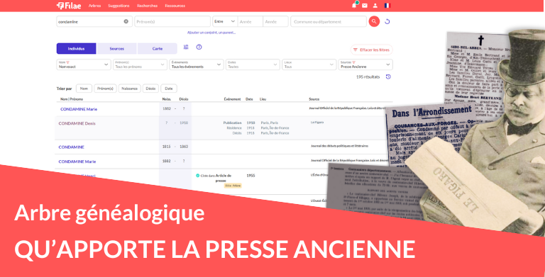 Qu’apporte la presse ancienne à votre généalogie ? Qu’apporte la presse ancienne à votre généalogie ?